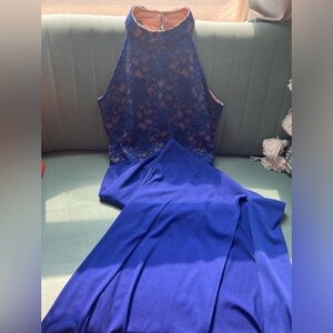 Navy Blue Formal Dress